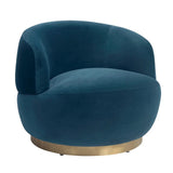 Liang & Eimil Vitale Chair in Baxter Deep Sea Velvet