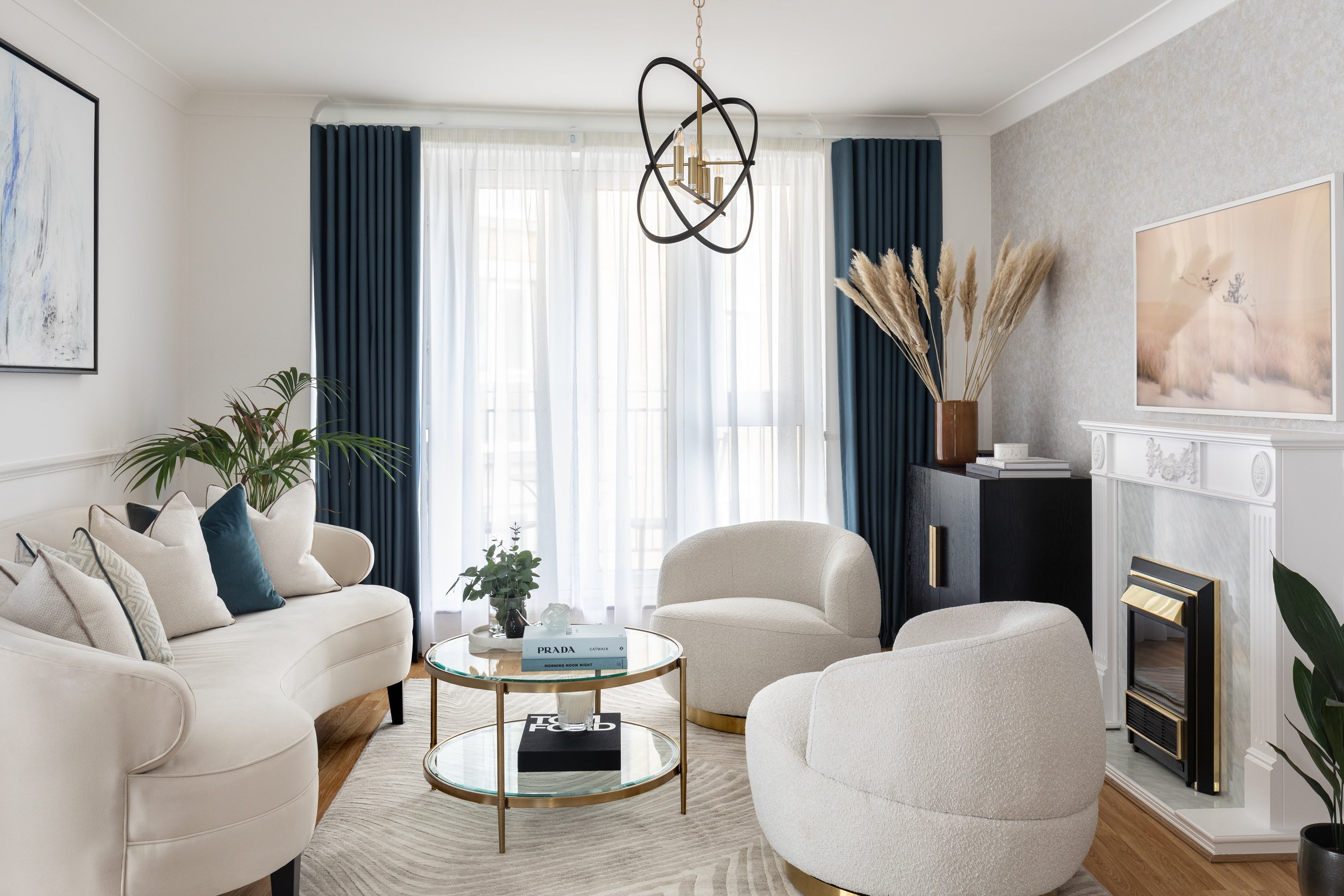 Liang & Eimil Vitale Chair in Sand Boucle