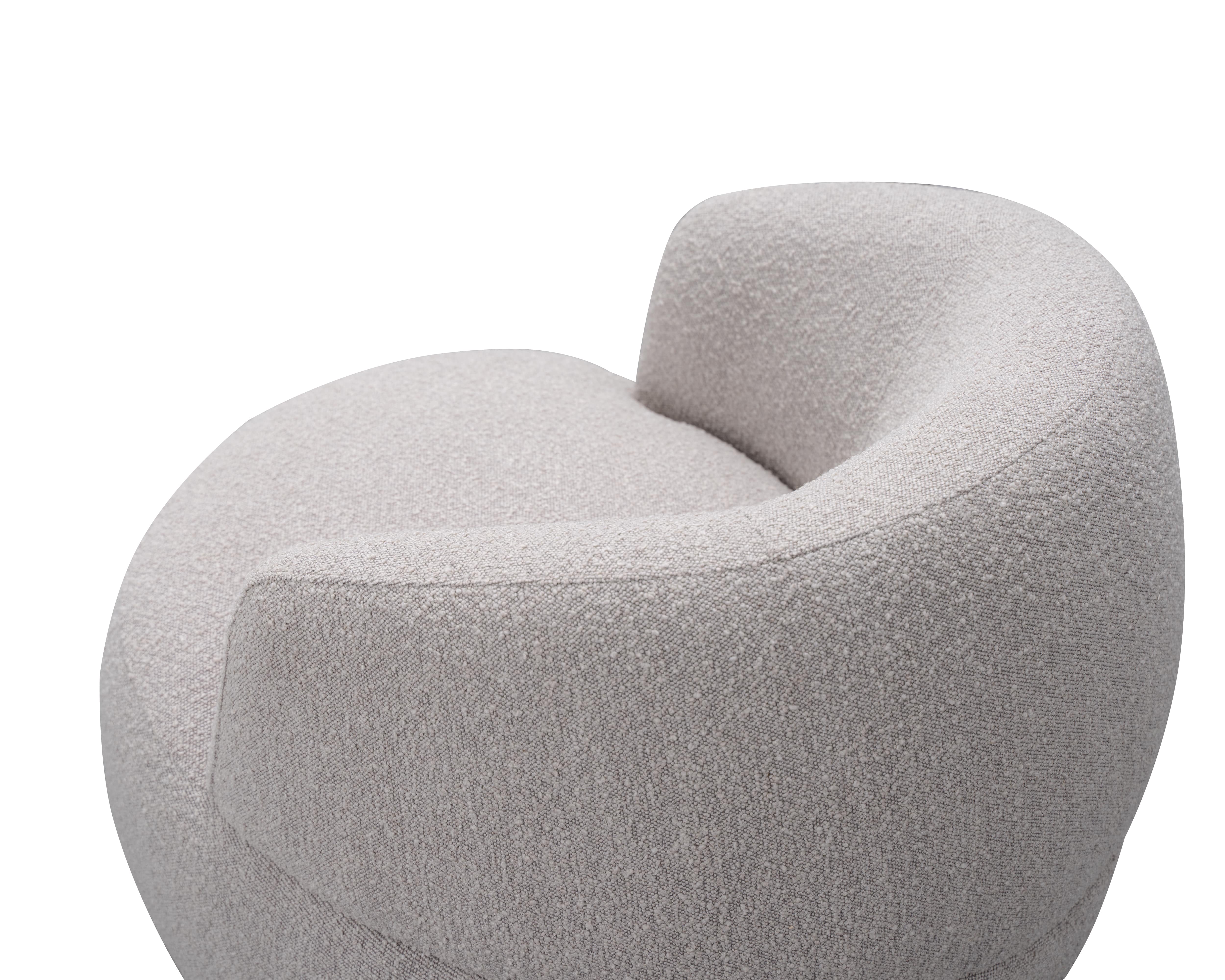Vitale Occasional Chair Chair  -  Boucle Taupe
