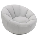 Liang & Eimil Paradise Swivel Chair with Toscana Misty Velvet