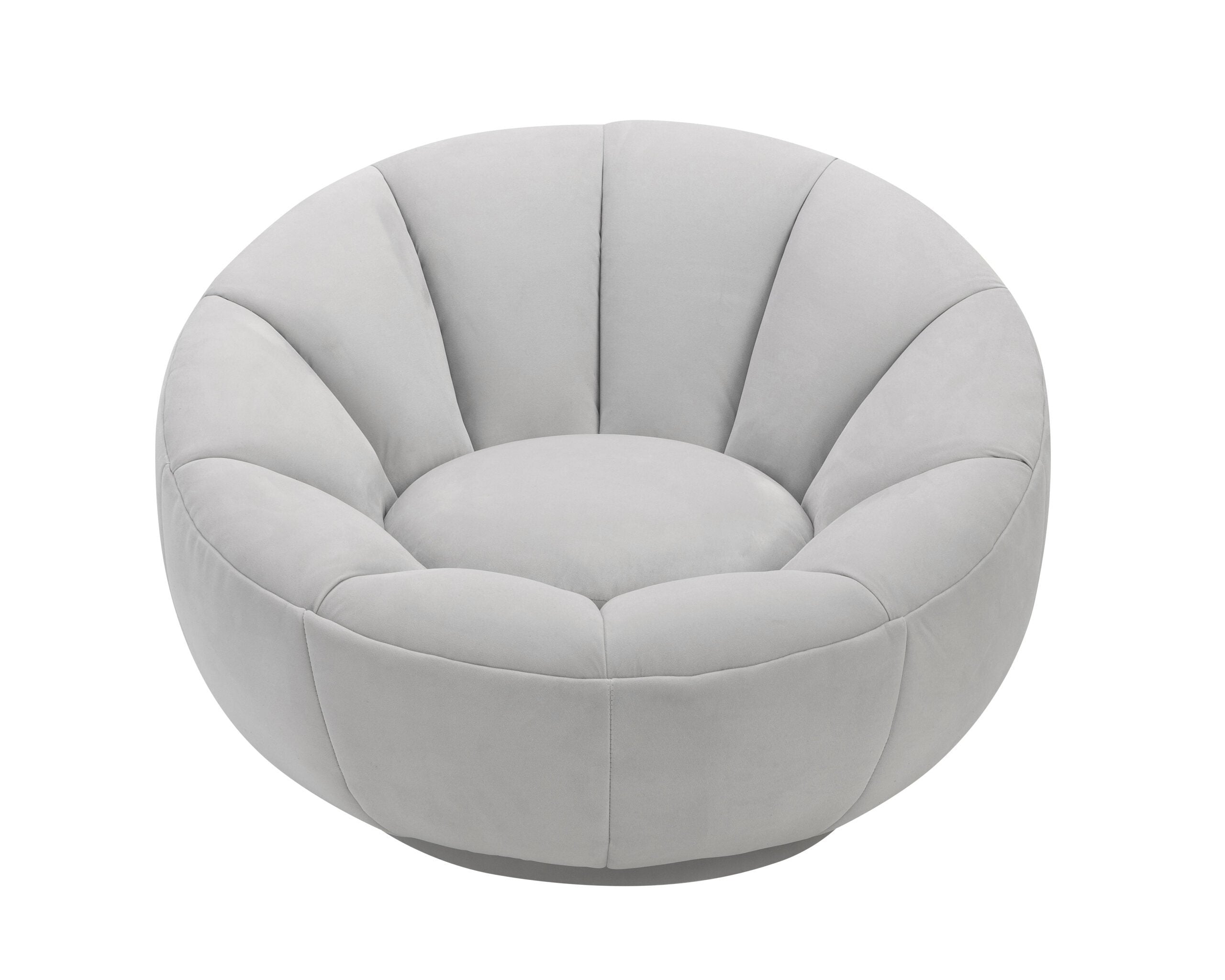 Paradise Swivel Chair  -  Toscana Misty Velvet