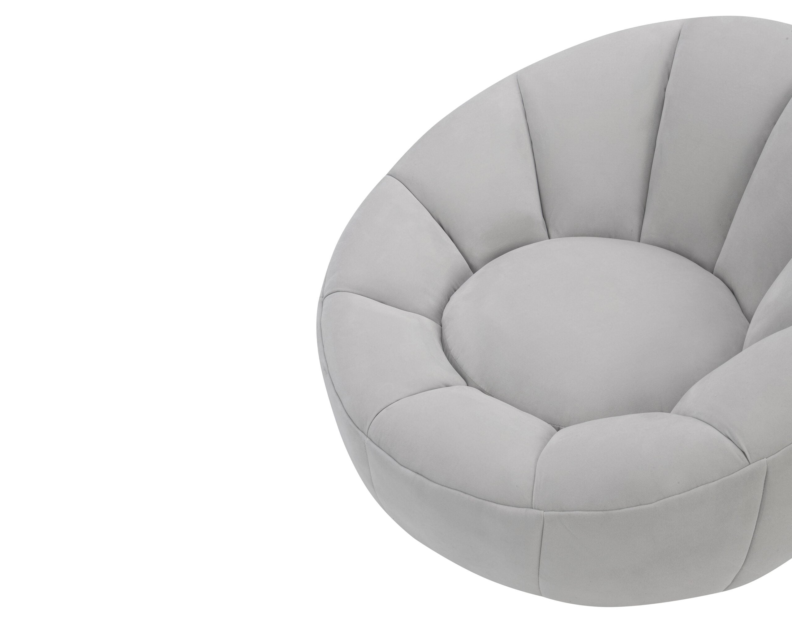 Paradise Swivel Chair  -  Toscana Misty Velvet