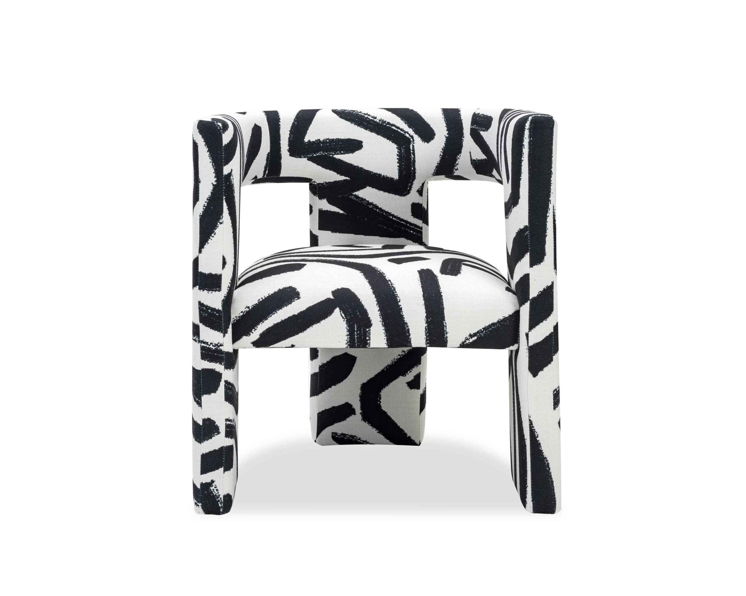 Archer Occasional Chair - Graphic Black & White