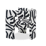 Archer Occasional Chair - Graphic Black & White