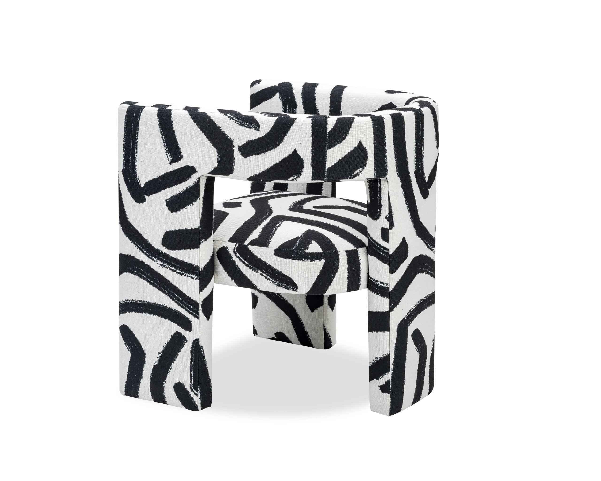 Archer Occasional Chair - Graphic Black & White