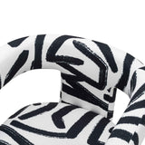 Archer Occasional Chair - Graphic Black & White