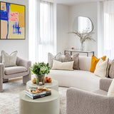 Liang & Eimil Iconic Occasional Chair with Boucle Taupe