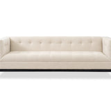 Joel 3 Seater Sofa  -  Beige Chenille