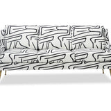 Lidmar Sofa  -  Zebra Black & White