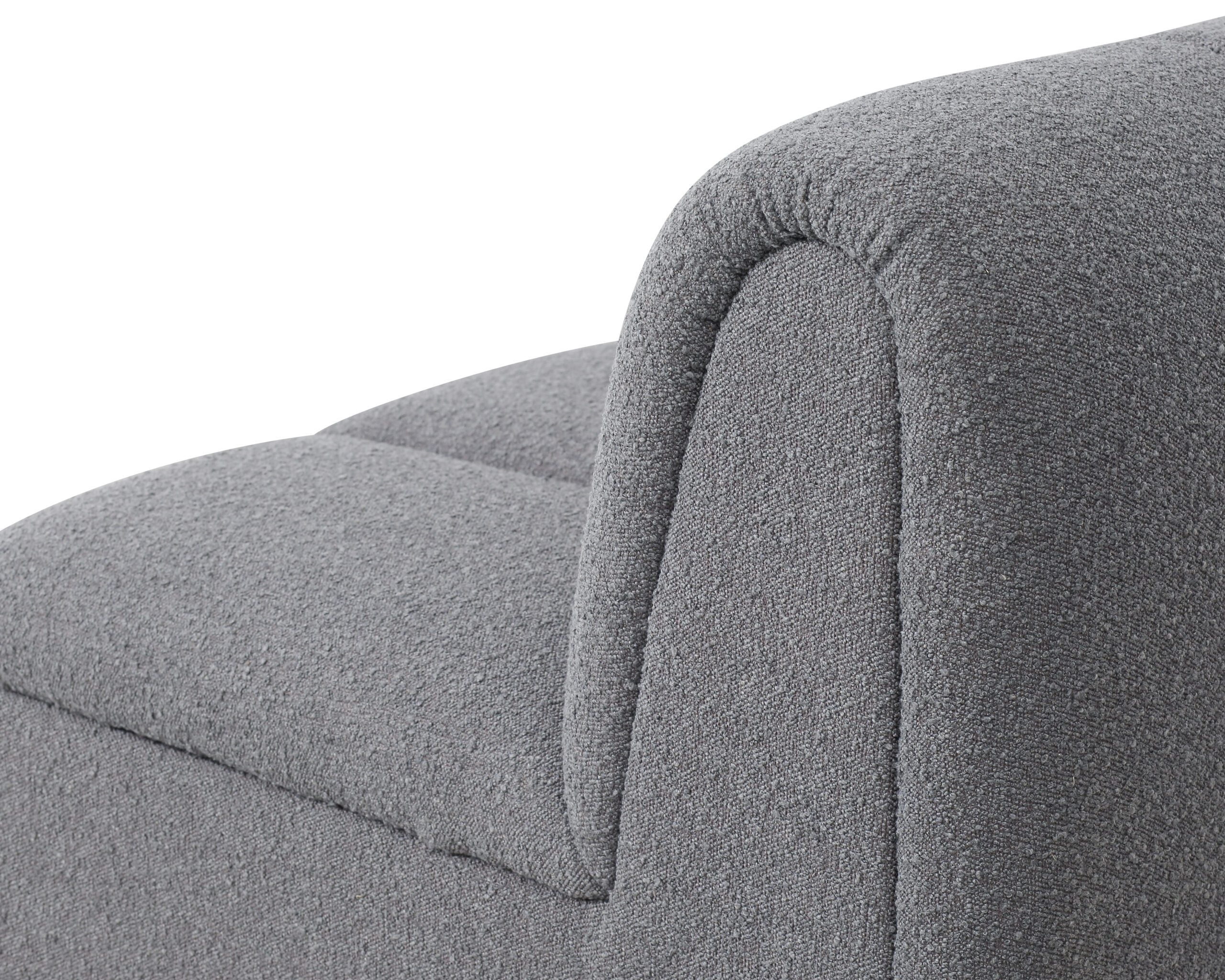 Ralph Sofa Single Unit  -  Boucle Graphic Grey