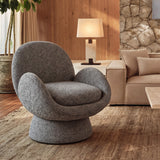 Liang & Eimil Arles Occasional Swivel Chair (CRIB 5) – Dexter Sparkle Stone