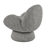 Liang & Eimil Arles Occasional Swivel Chair (CRIB 5) – Dexter Sparkle Stone