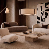 Curva Chaise (Crib 5) Sofa - Hopper Taupe