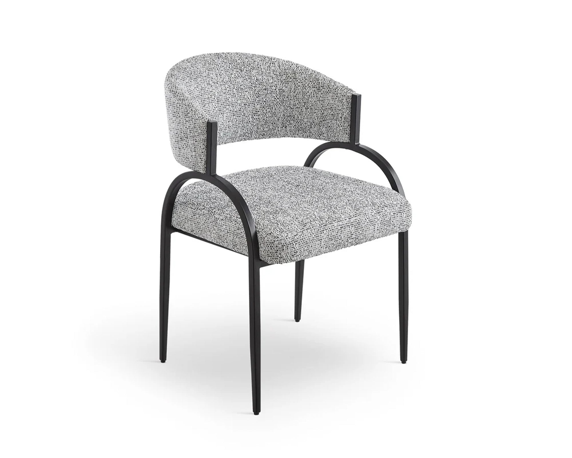 Liang & Eimil Pavilion Dining Chair (CRIB 5) – Talbot Freckle & Matt Black