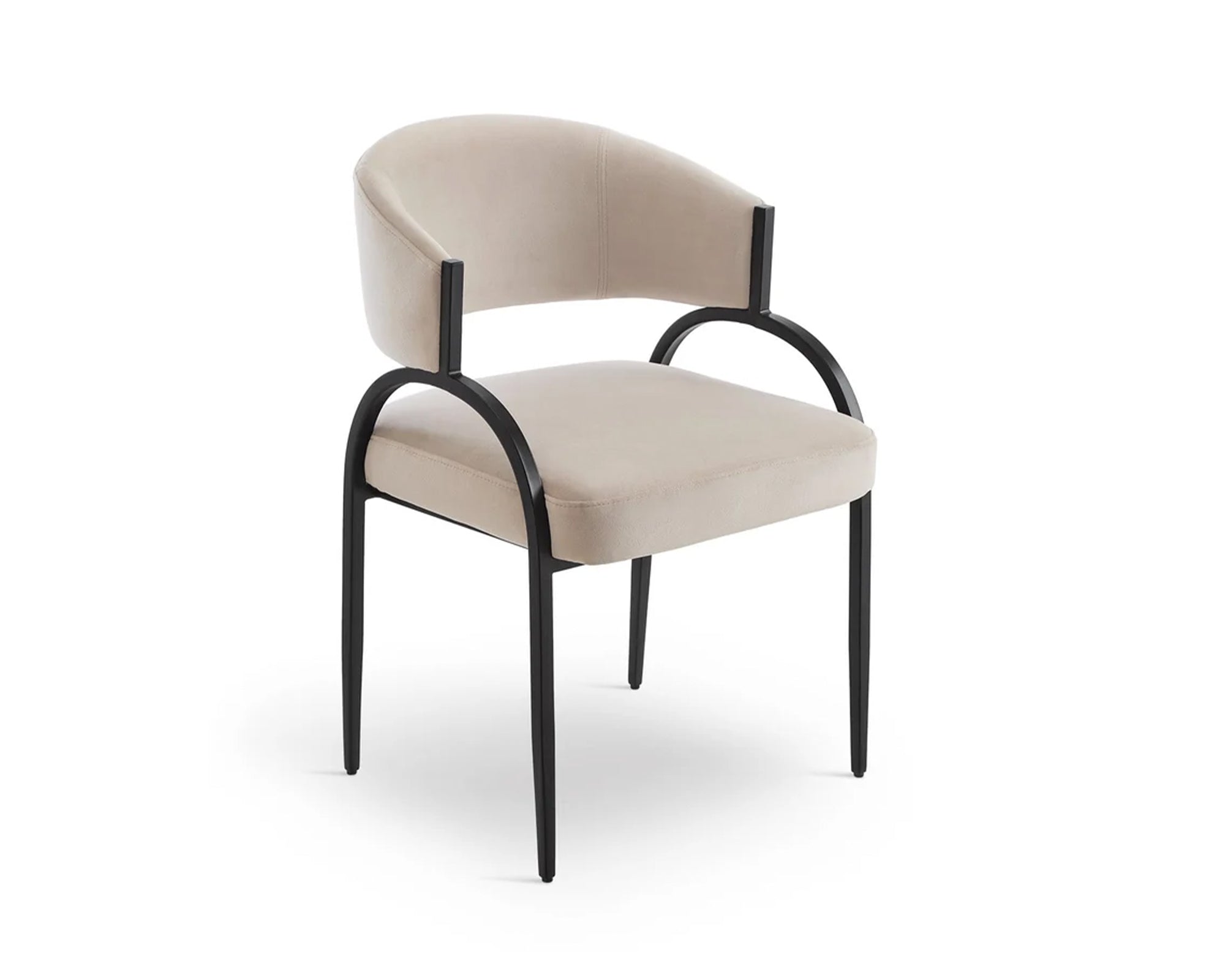 Liang & Eimil Pavilion Dining Chair (CRIB 5) – Megan Pebble & Matt Black