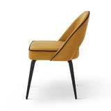 Yves Dining Chair Crib 5 (set of 2) - Megan Mustard