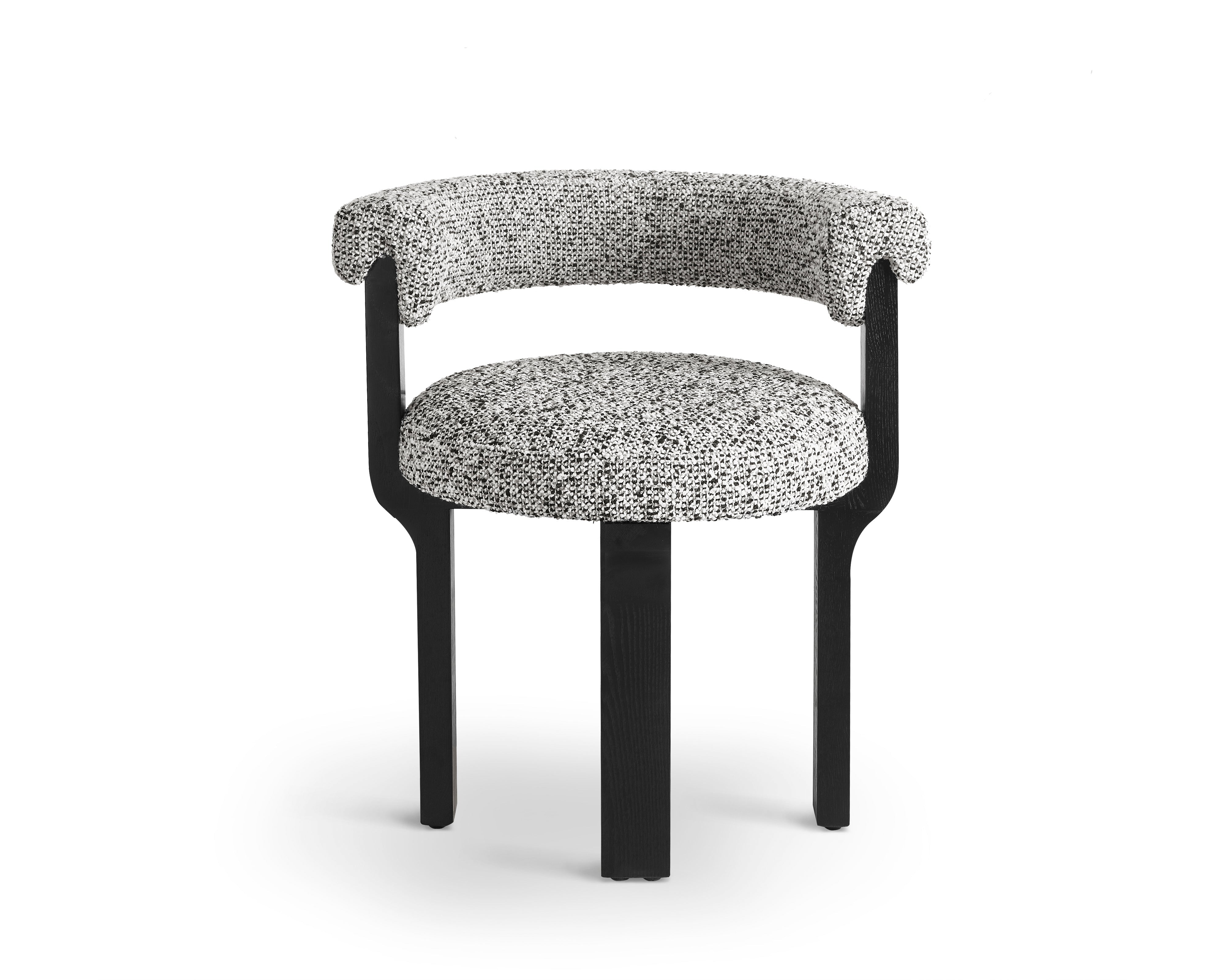 Liang & Eimil Elba Dining Chair (CRIB 5) – Dexter Sparkle Stone