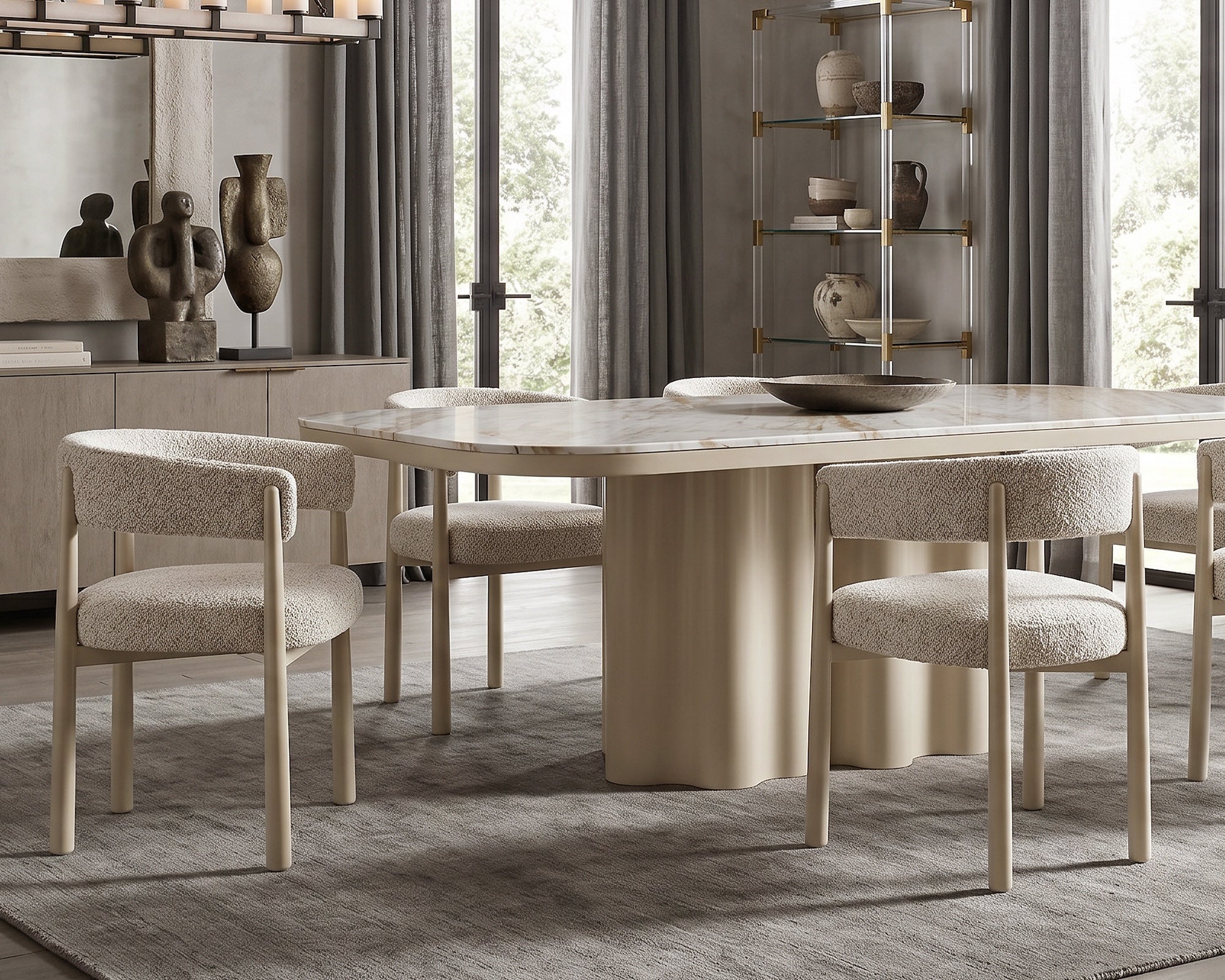 Liang & Eimil Aria Dining Chair – Ripley Grav (CRIB 5)