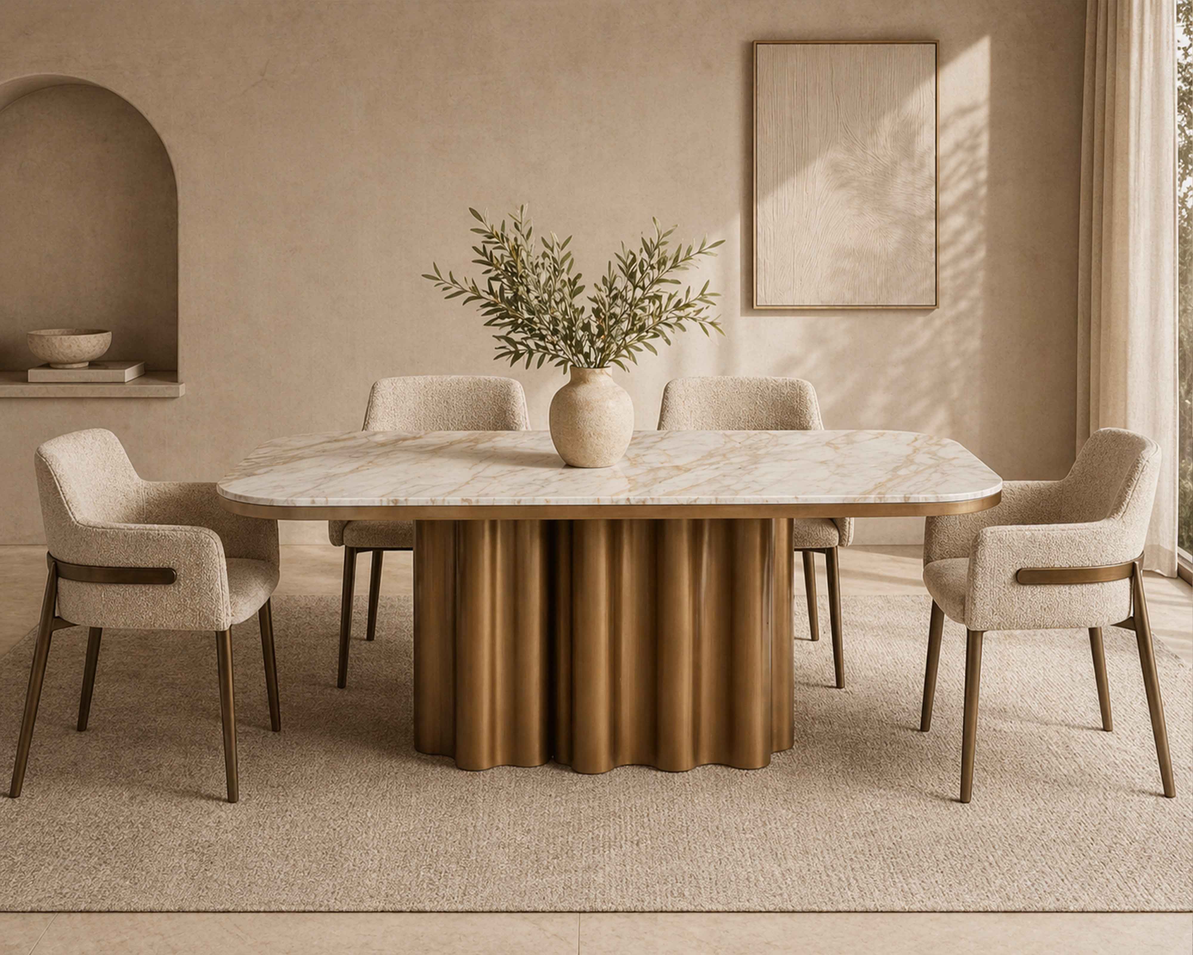 Liang & Eimil Tessa Dining Chair – Field Beige (CRIB 5) – Set of 2