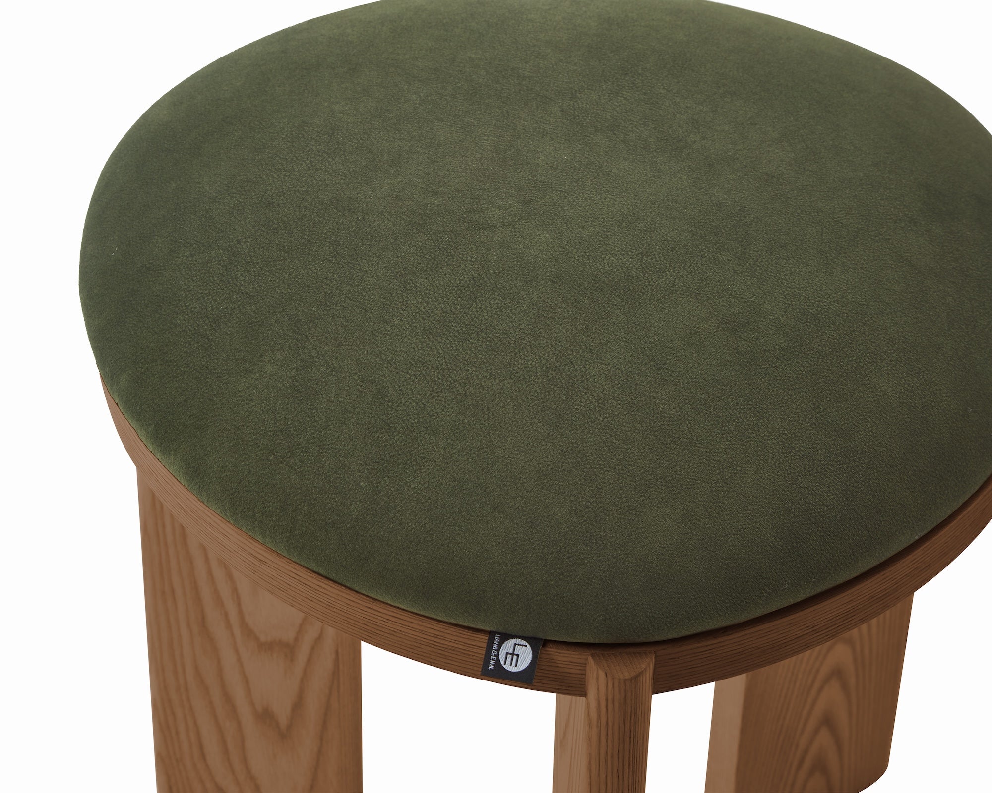 Liang & Eimil Lia Foot Stool – Hopper Moss (CRIB 5)