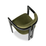 Neo Dining Chair (Crib 5)  -  Kaster II Olive & Matt Black