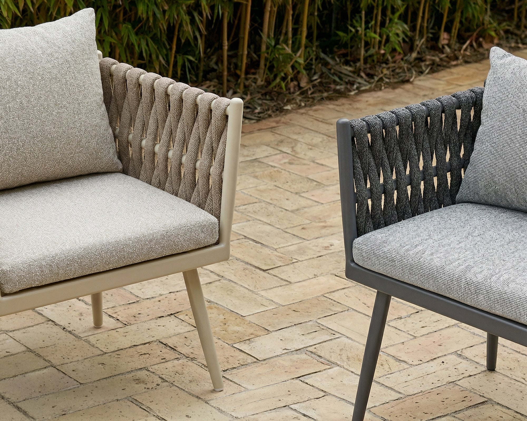 Liang & Eimil Charly Dining Chair – Forest Beige & Warm Ivory (CRIB 5)