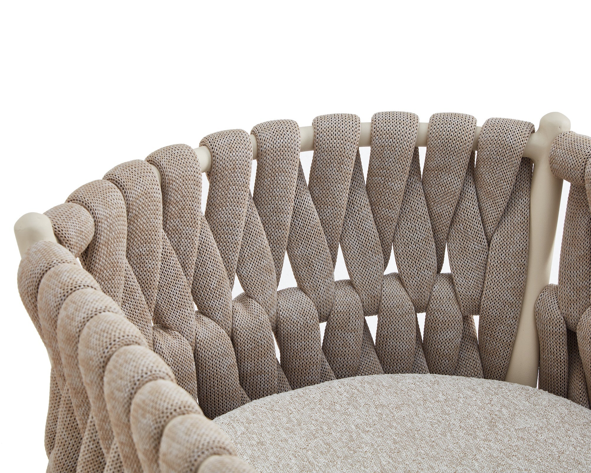 Liang & Eimil Charly Dining Chair – Forest Beige & Warm Ivory (CRIB 5)