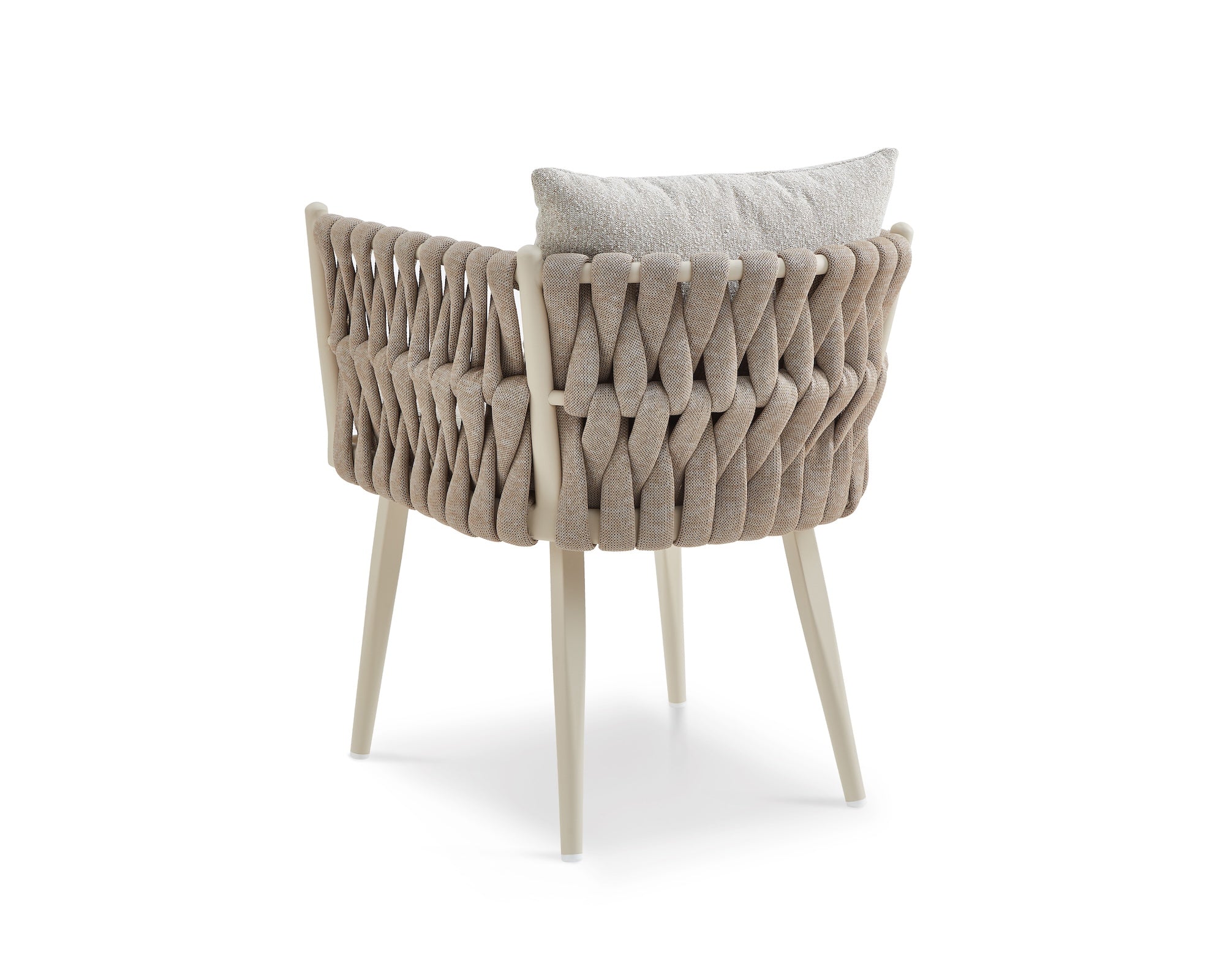Liang & Eimil Charly Dining Chair – Forest Beige & Warm Ivory (CRIB 5)