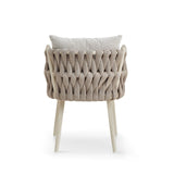 Liang & Eimil Charly Dining Chair – Forest Beige & Warm Ivory (CRIB 5)