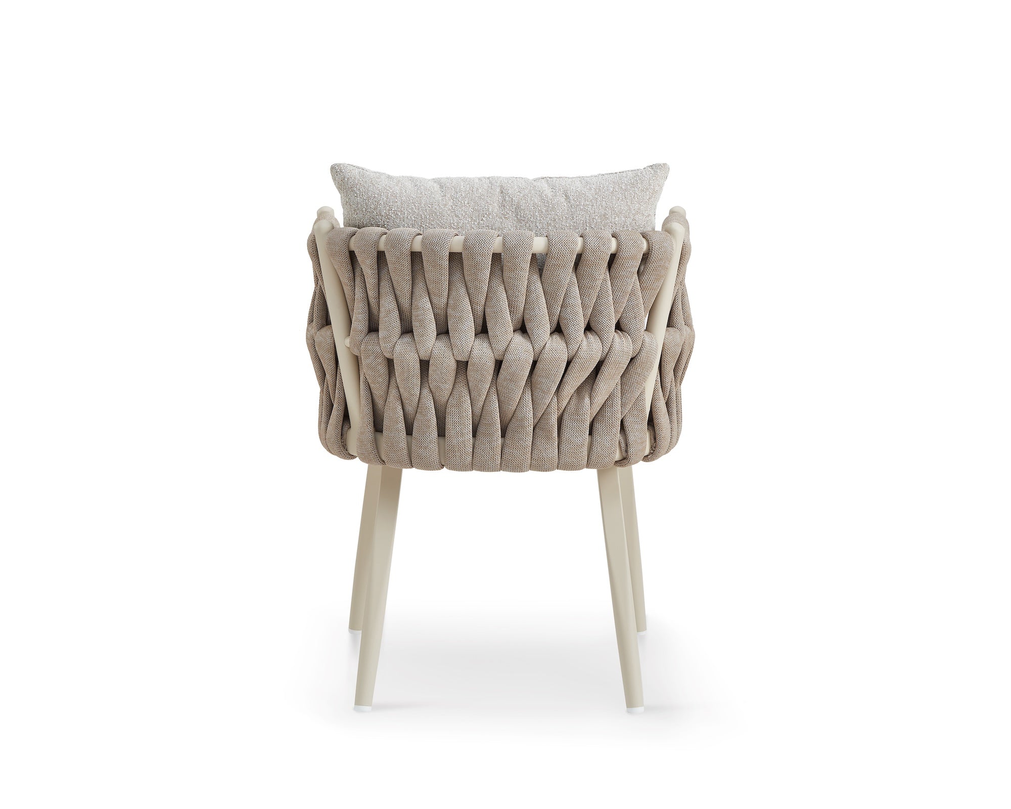 Liang & Eimil Charly Dining Chair – Forest Beige & Warm Ivory (CRIB 5)
