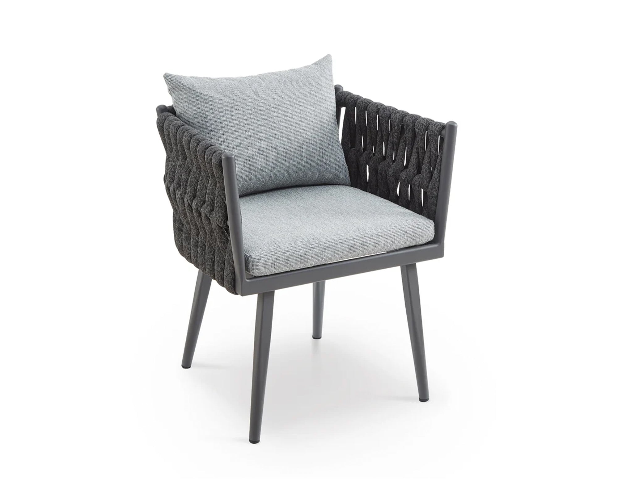 Liang & Eimil Charly Dining Chair – Hunter Stone & Charcoal Grey (CRIB 5)