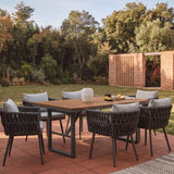 Liang & Eimil Charly Dining Chair – Hunter Stone & Charcoal Grey (CRIB 5)