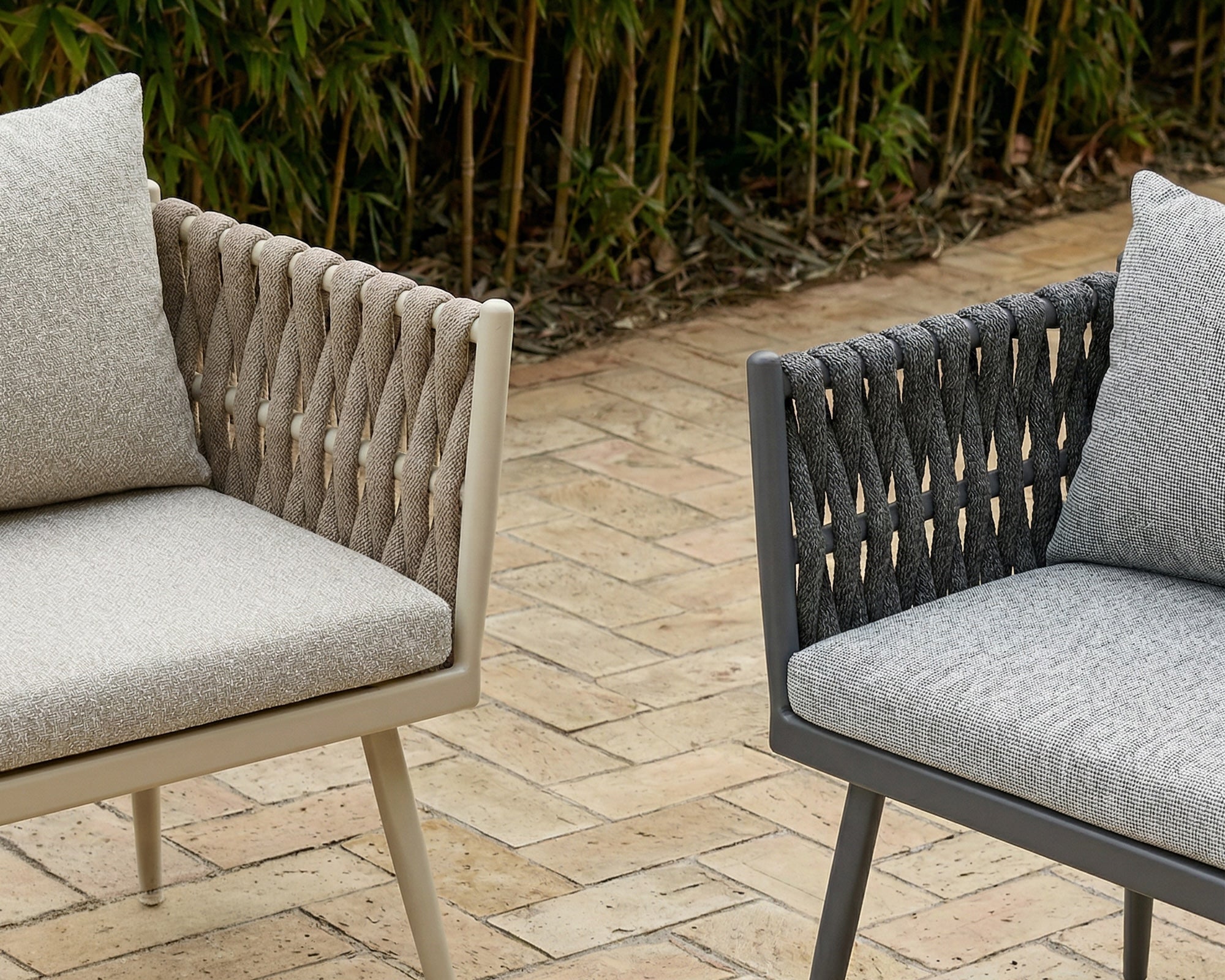 Liang & Eimil Charly Dining Chair – Hunter Stone & Charcoal Grey (CRIB 5)