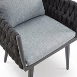 Liang & Eimil Charly Dining Chair – Hunter Stone & Charcoal Grey (CRIB 5)