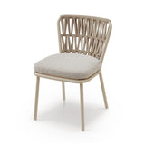 Liang & Eimil Ariana Outdoor Dining Chair – Forest Beige & Warm Ivory (CRIB 5) – Set of 2