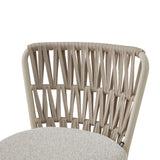 Liang & Eimil Ariana Outdoor Dining Chair – Forest Beige & Warm Ivory (CRIB 5) – Set of 2