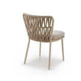 Liang & Eimil Ariana Outdoor Dining Chair – Forest Beige & Warm Ivory (CRIB 5) – Set of 2