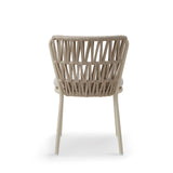 Liang & Eimil Ariana Outdoor Dining Chair – Forest Beige & Warm Ivory (CRIB 5) – Set of 2