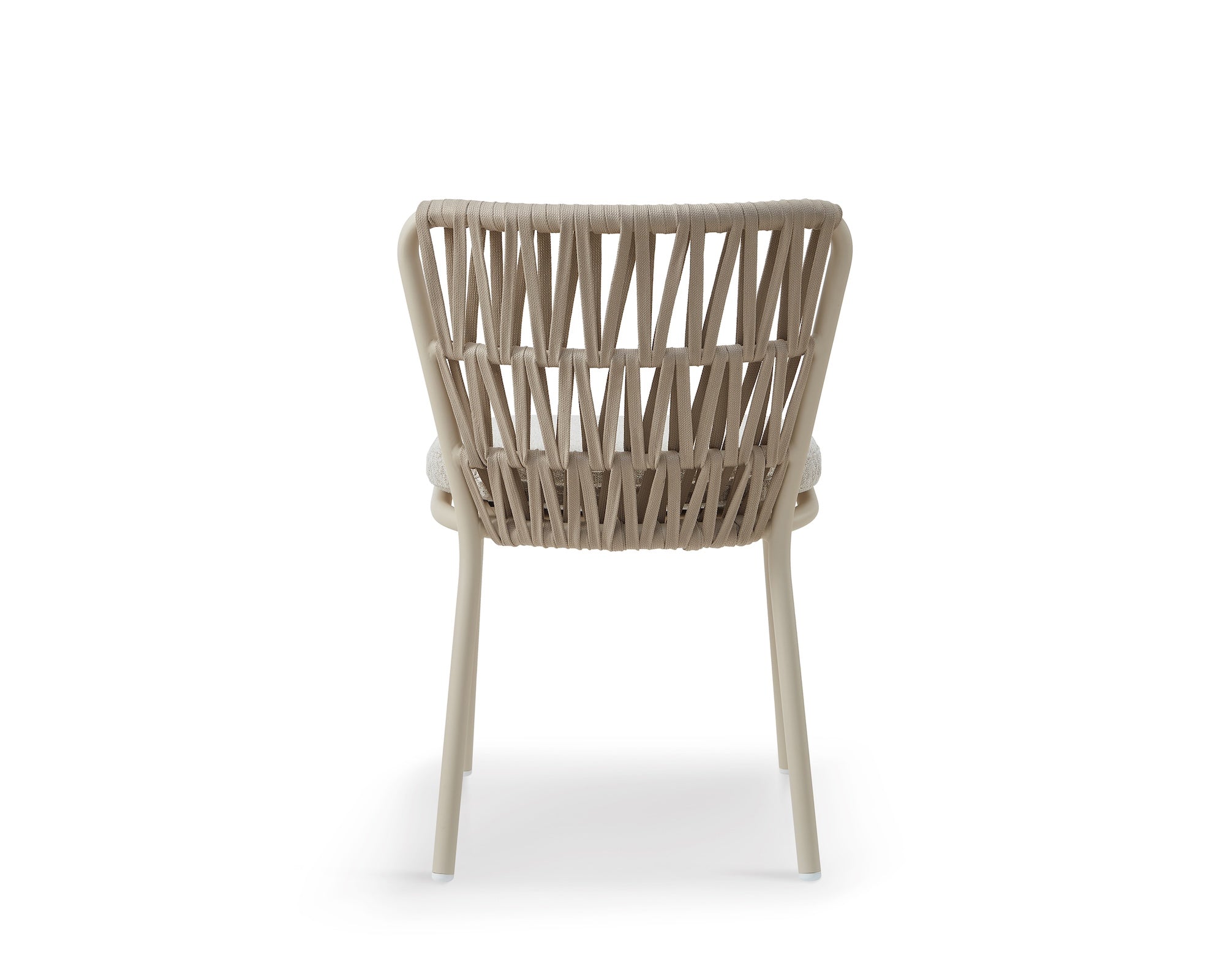 Liang & Eimil Ariana Outdoor Dining Chair – Forest Beige & Warm Ivory (CRIB 5) – Set of 2