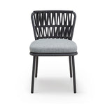 Liang & Eimil Ariana Outdoor Dining Chair – Hunter Stone & Charcoal Grey (CRIB 5) – Set of 2