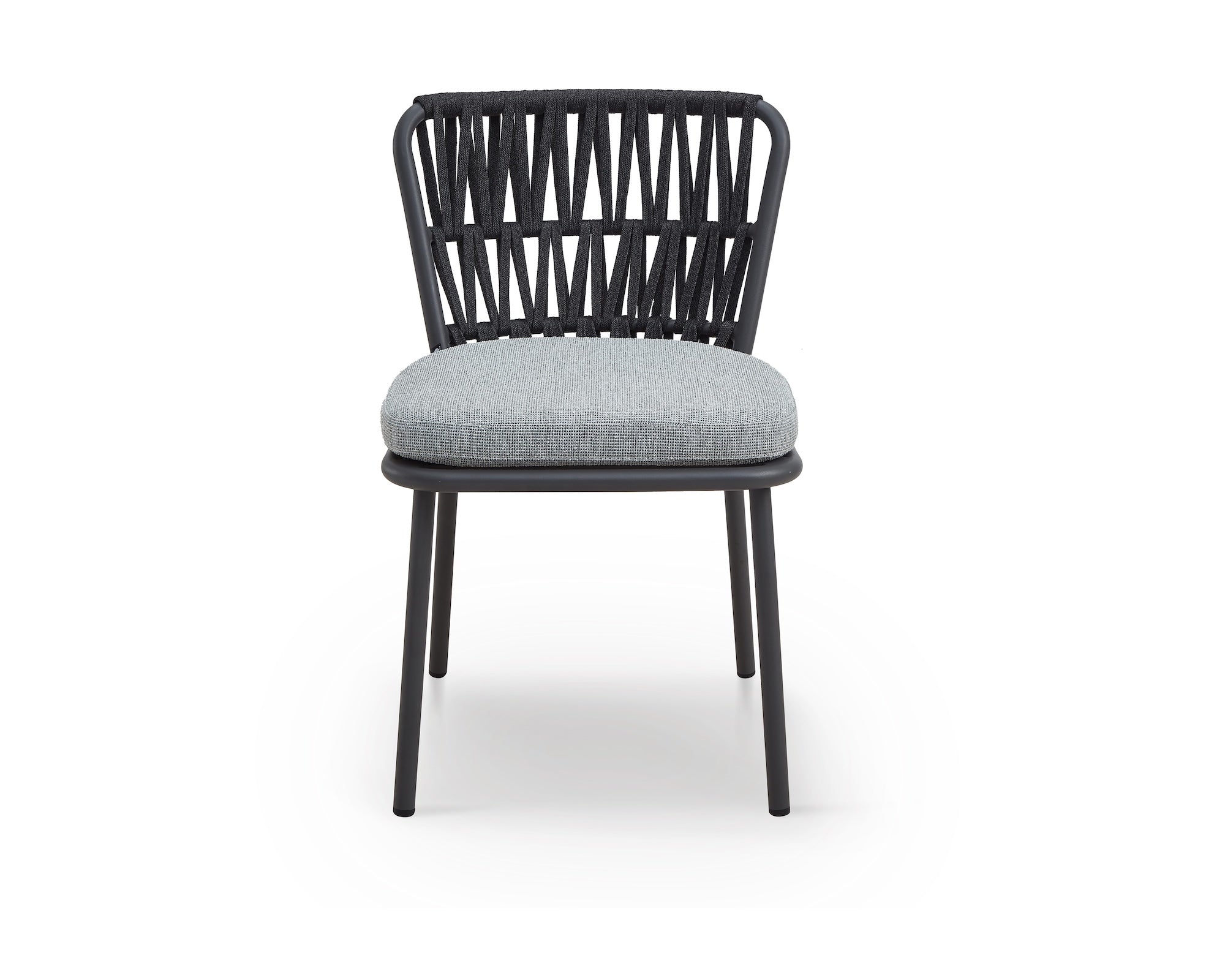 Liang & Eimil Ariana Outdoor Dining Chair – Hunter Stone & Charcoal Grey (CRIB 5) – Set of 2