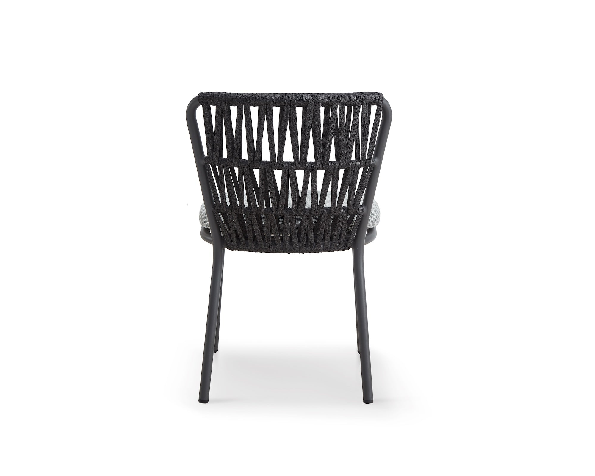 Liang & Eimil Ariana Outdoor Dining Chair – Hunter Stone & Charcoal Grey (CRIB 5) – Set of 2