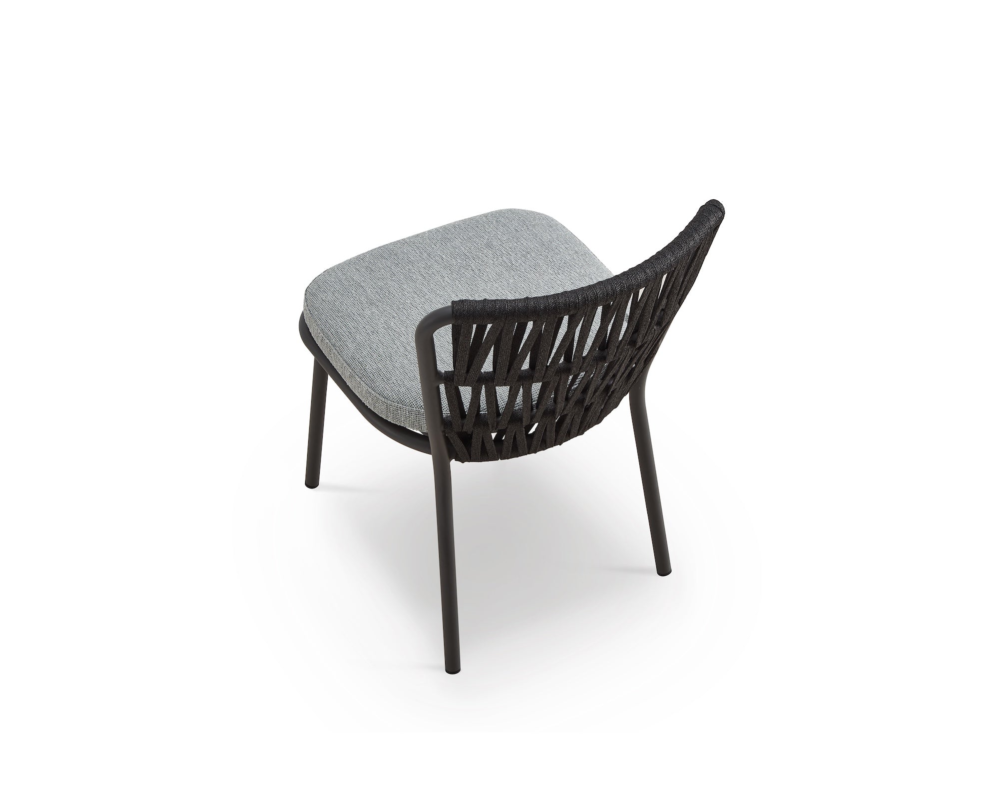 Liang & Eimil Ariana Outdoor Dining Chair – Hunter Stone & Charcoal Grey (CRIB 5) – Set of 2