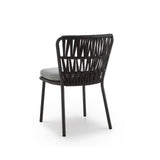 Liang & Eimil Ariana Outdoor Dining Chair – Hunter Stone & Charcoal Grey (CRIB 5) – Set of 2