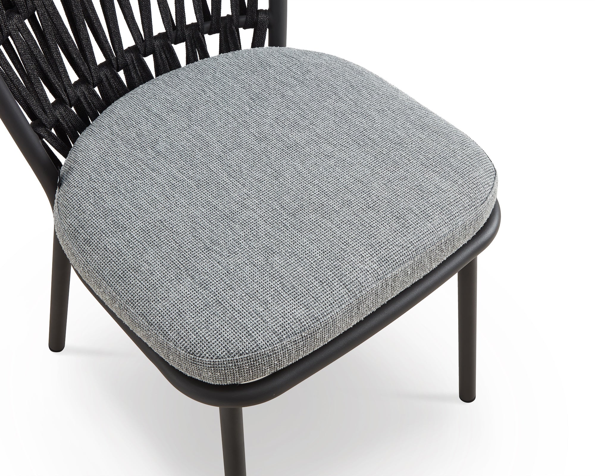 Liang & Eimil Ariana Outdoor Dining Chair – Hunter Stone & Charcoal Grey (CRIB 5) – Set of 2