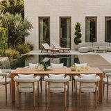 Liang & Eimil Nantes Outdoor Dining Chair – Lima Beige & Walnut (CRIB 5)