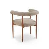 Liang & Eimil Nantes Outdoor Dining Chair – Lima Beige & Walnut (CRIB 5)