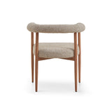 Liang & Eimil Nantes Outdoor Dining Chair – Lima Beige & Walnut (CRIB 5)