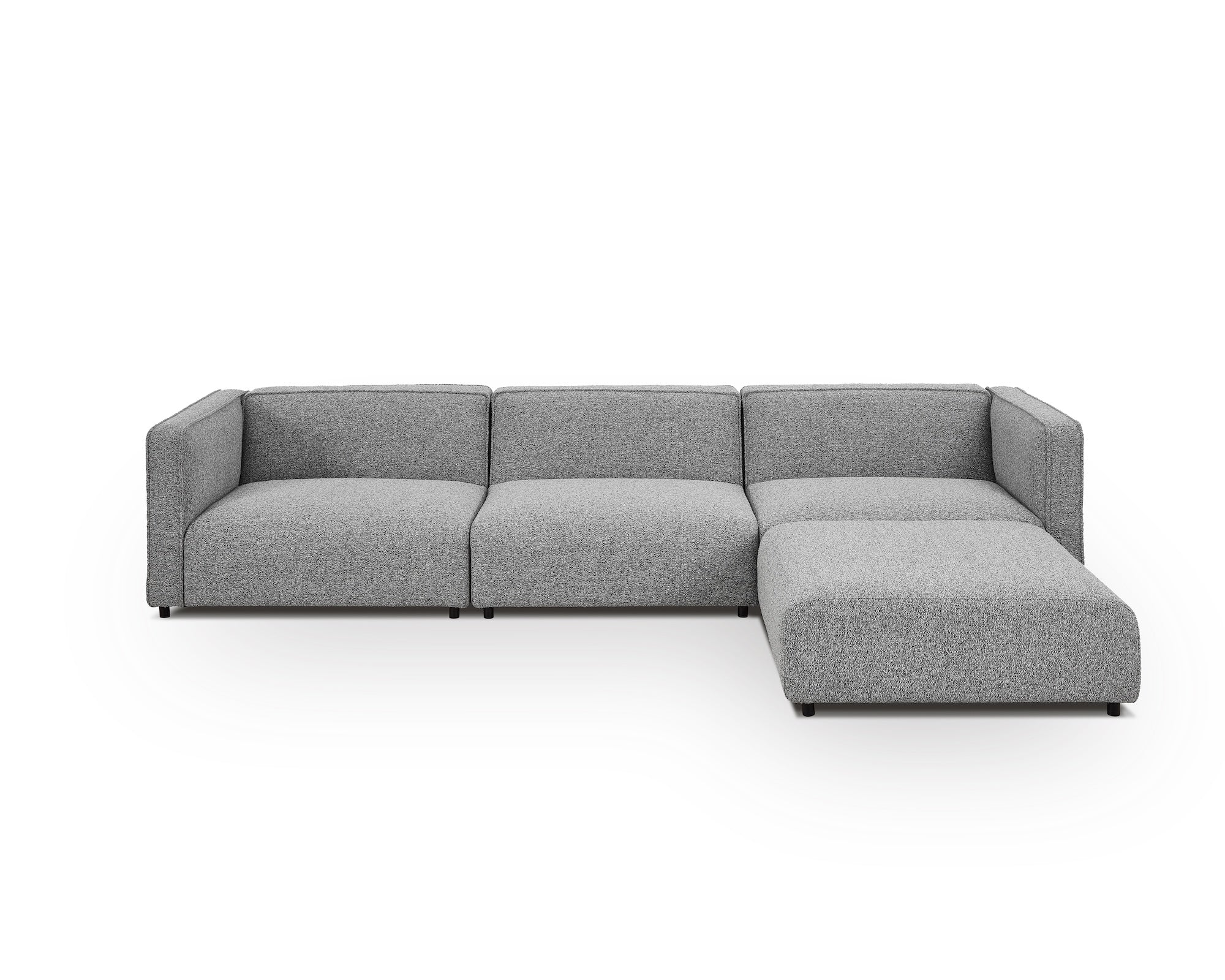 Liang & Eimil Riviera Outdoor Modular Sofa – Lima Grey & Deep Charcoal (CRIB 5)