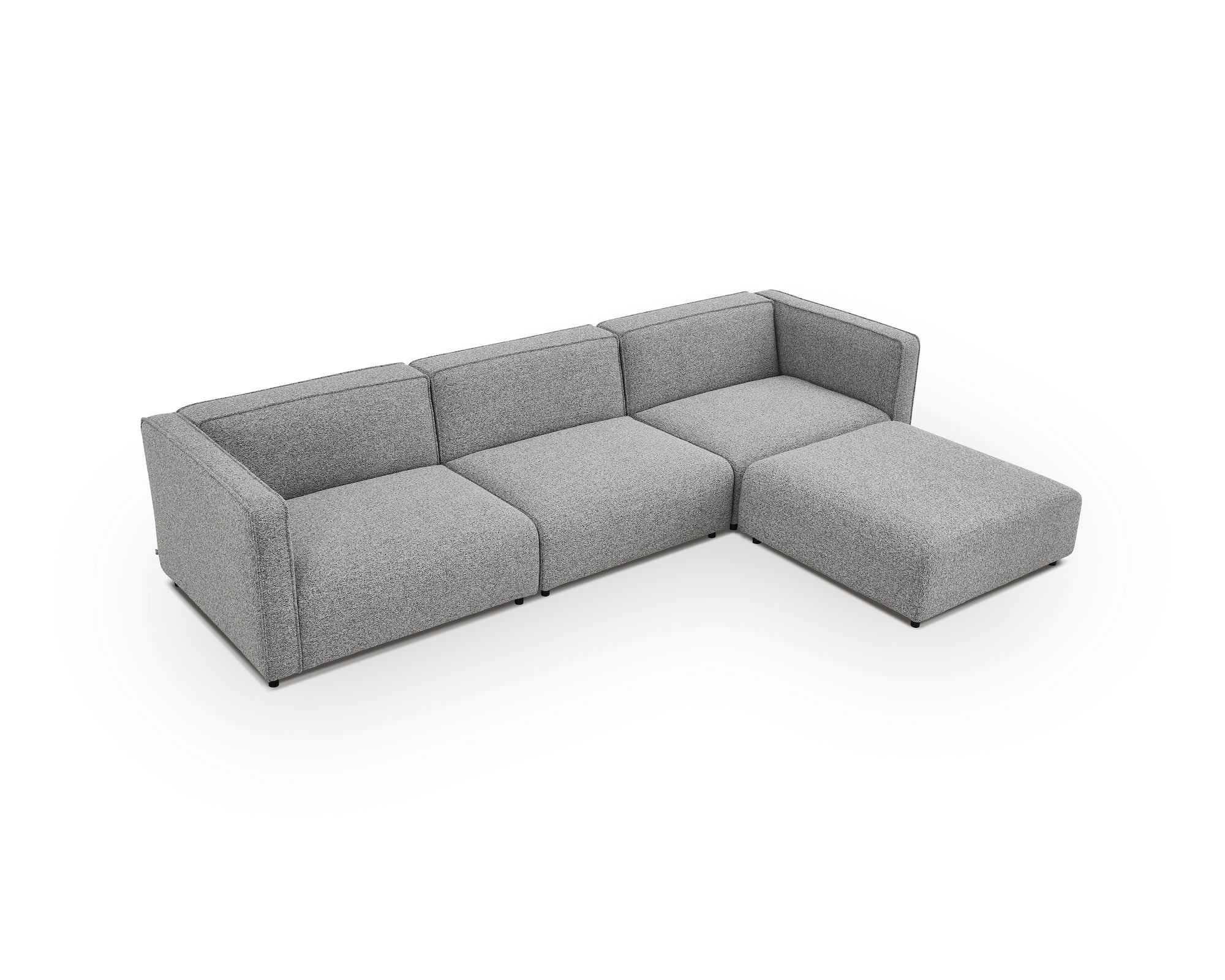 Liang & Eimil Riviera Outdoor Modular Sofa – Lima Grey & Deep Charcoal (CRIB 5)